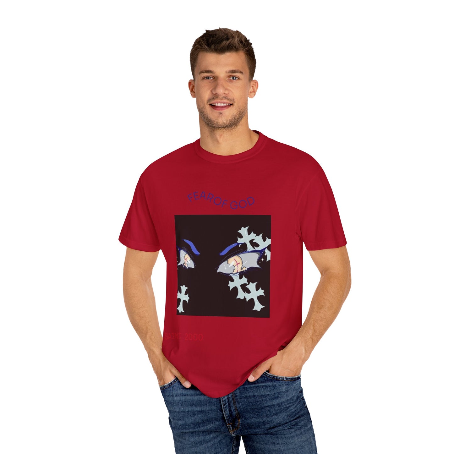 Fear of God Cat Eyes T-Shirt Oversized Tees