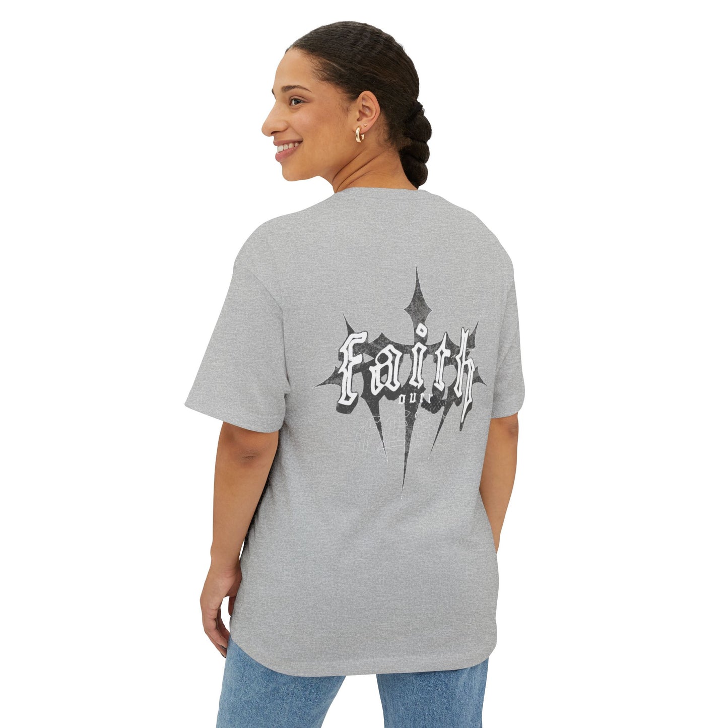 Faith Over Fear Oversized Tees
