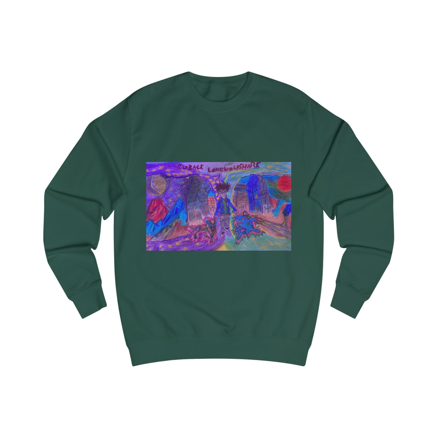 LoneWolfShark Men's Sweatshirt