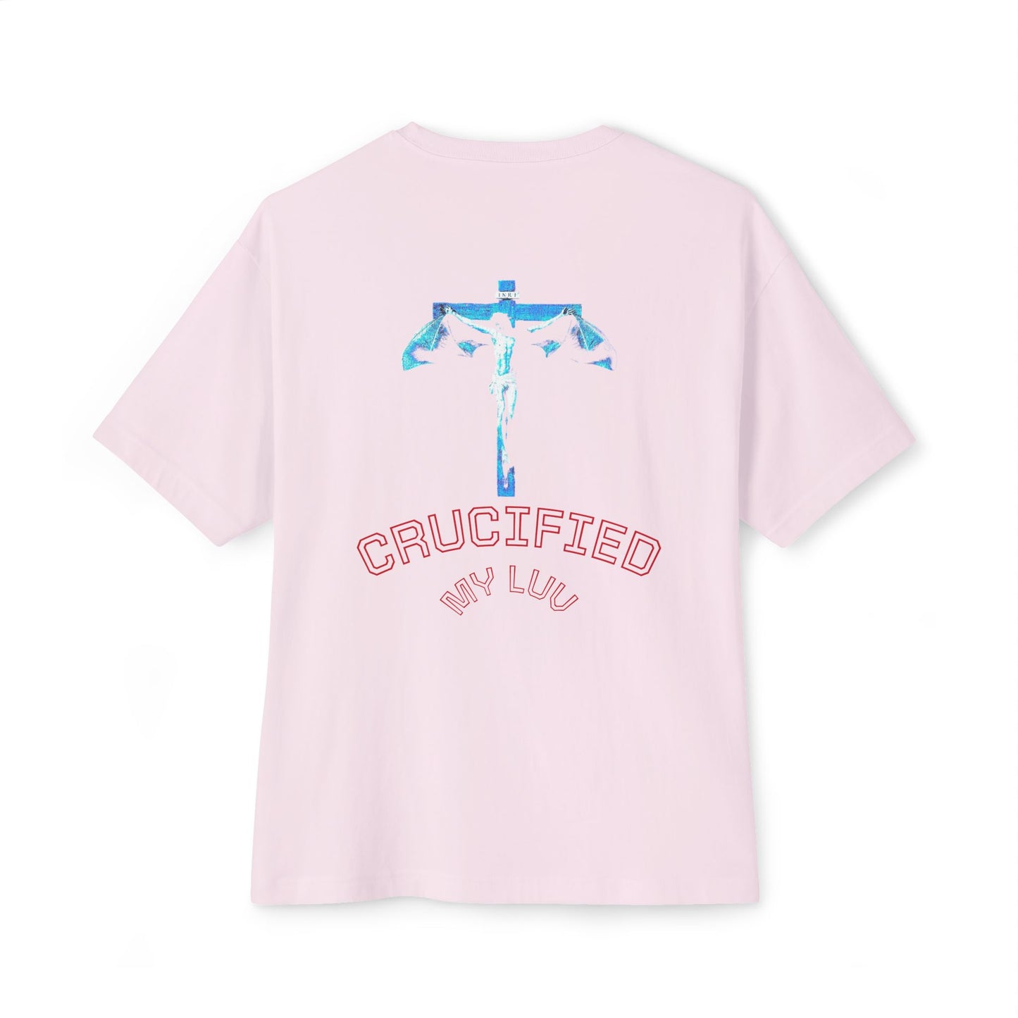 Bat Jesus Casual Oversized T-Shirt, Streetwear, for Him/Her