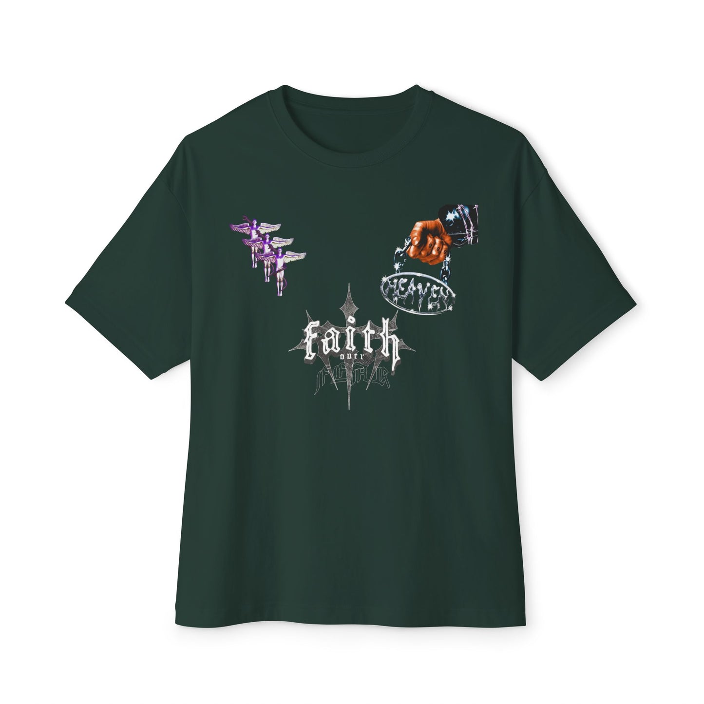 Faith Over Fear Oversized Tees