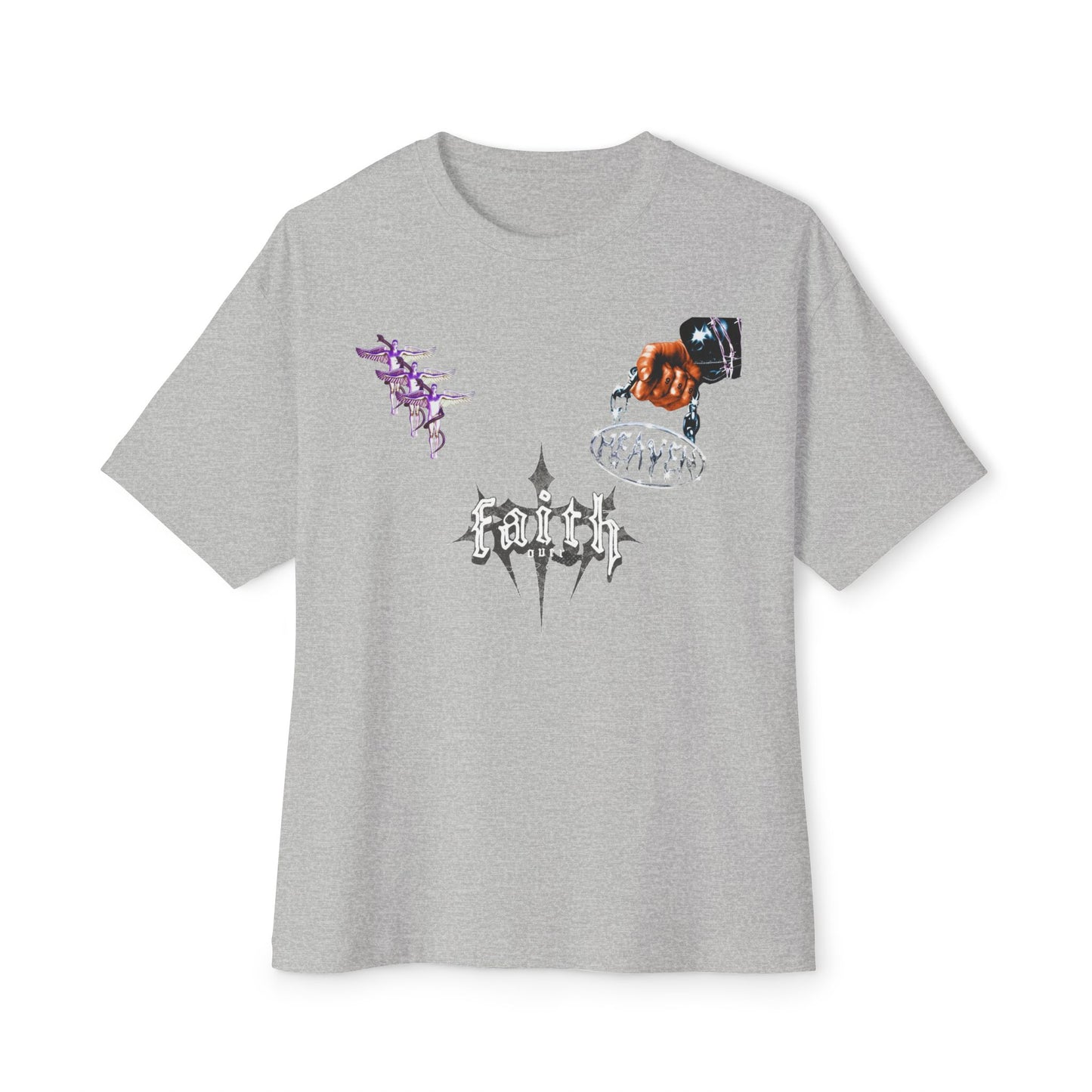 Faith Over Fear Oversized Tees