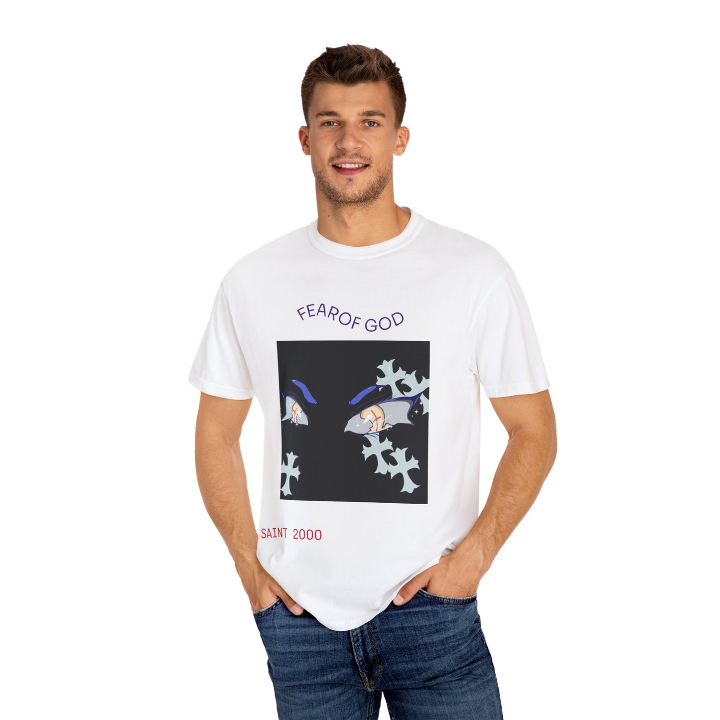 Fear of God Cat Eyes T-Shirt Oversized Tees