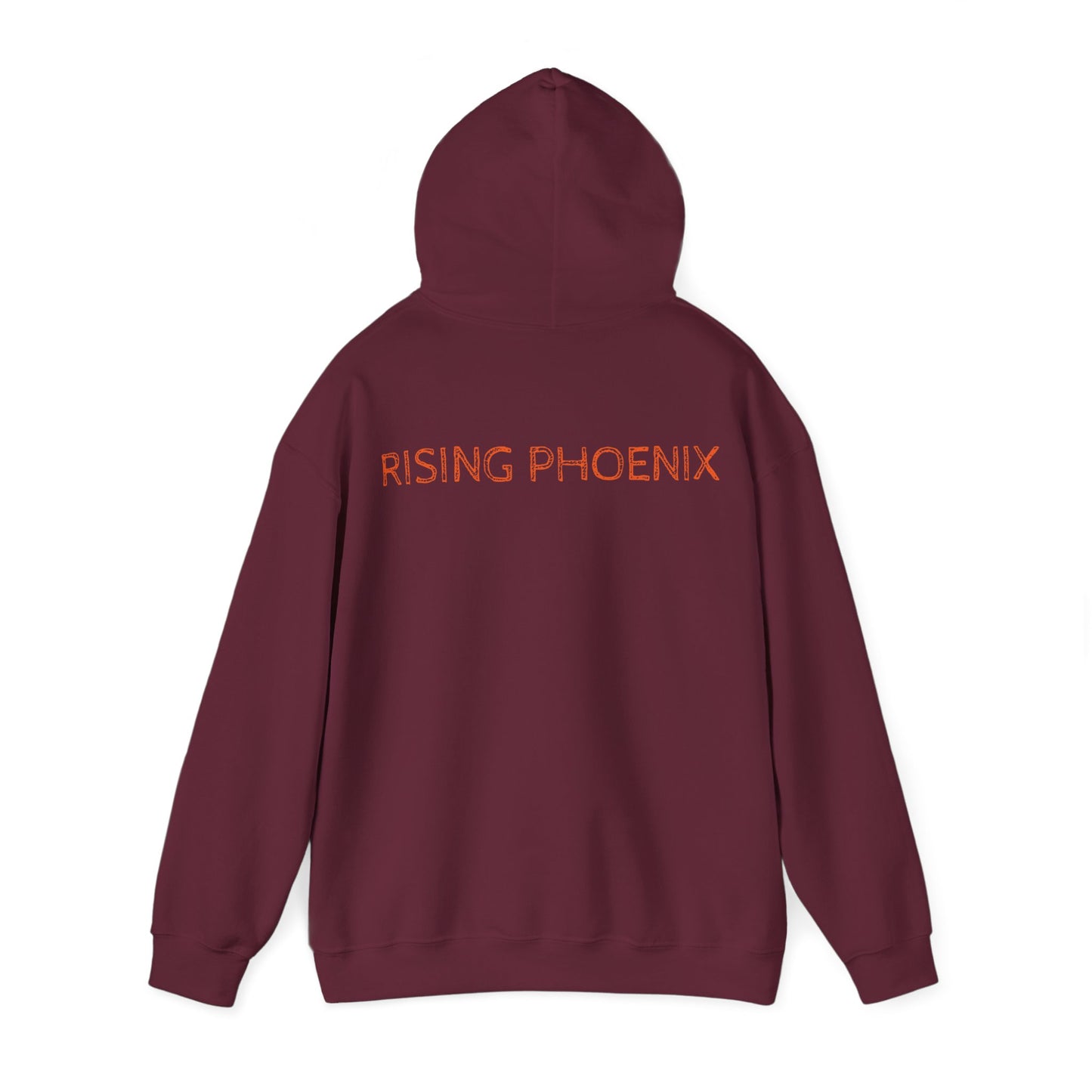 Rising angle Heavy Blend™ Hooded Sweatshirt