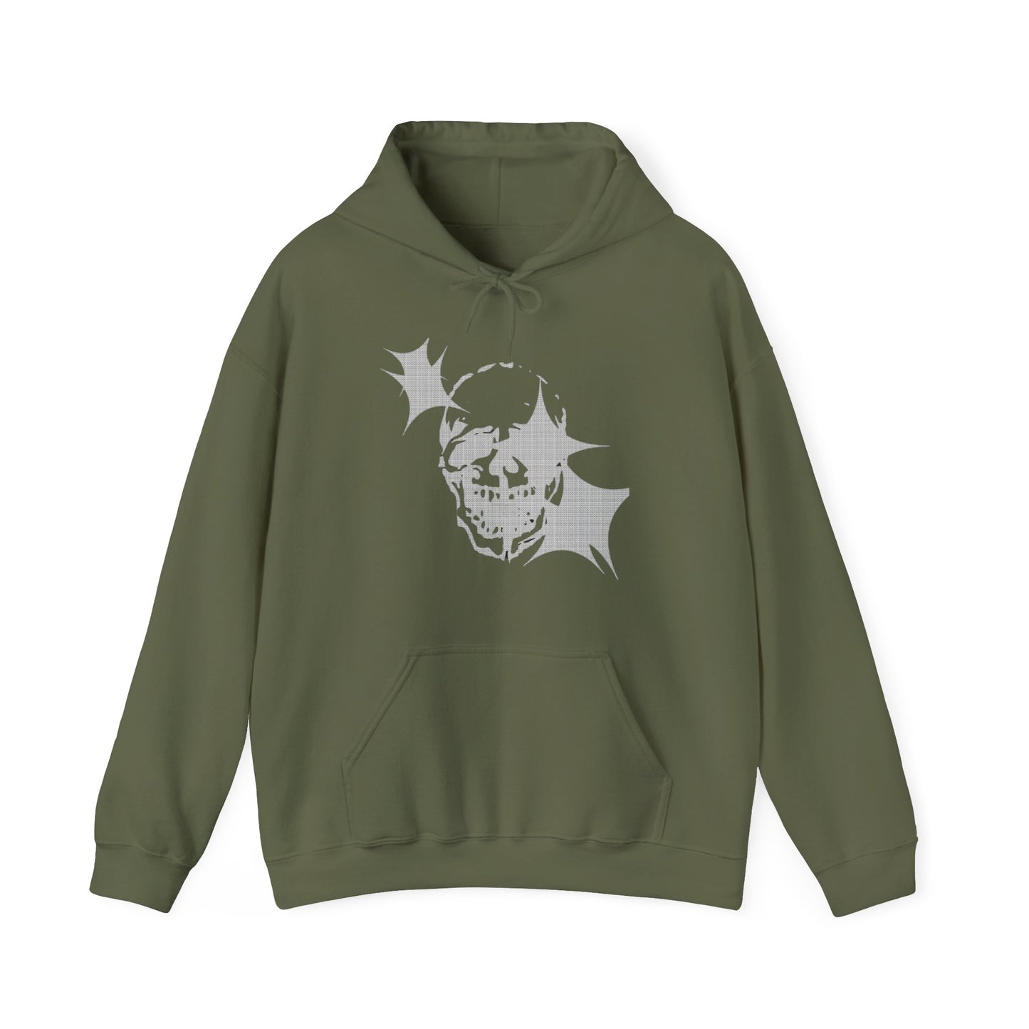 Skull Hooded Sweatshirt