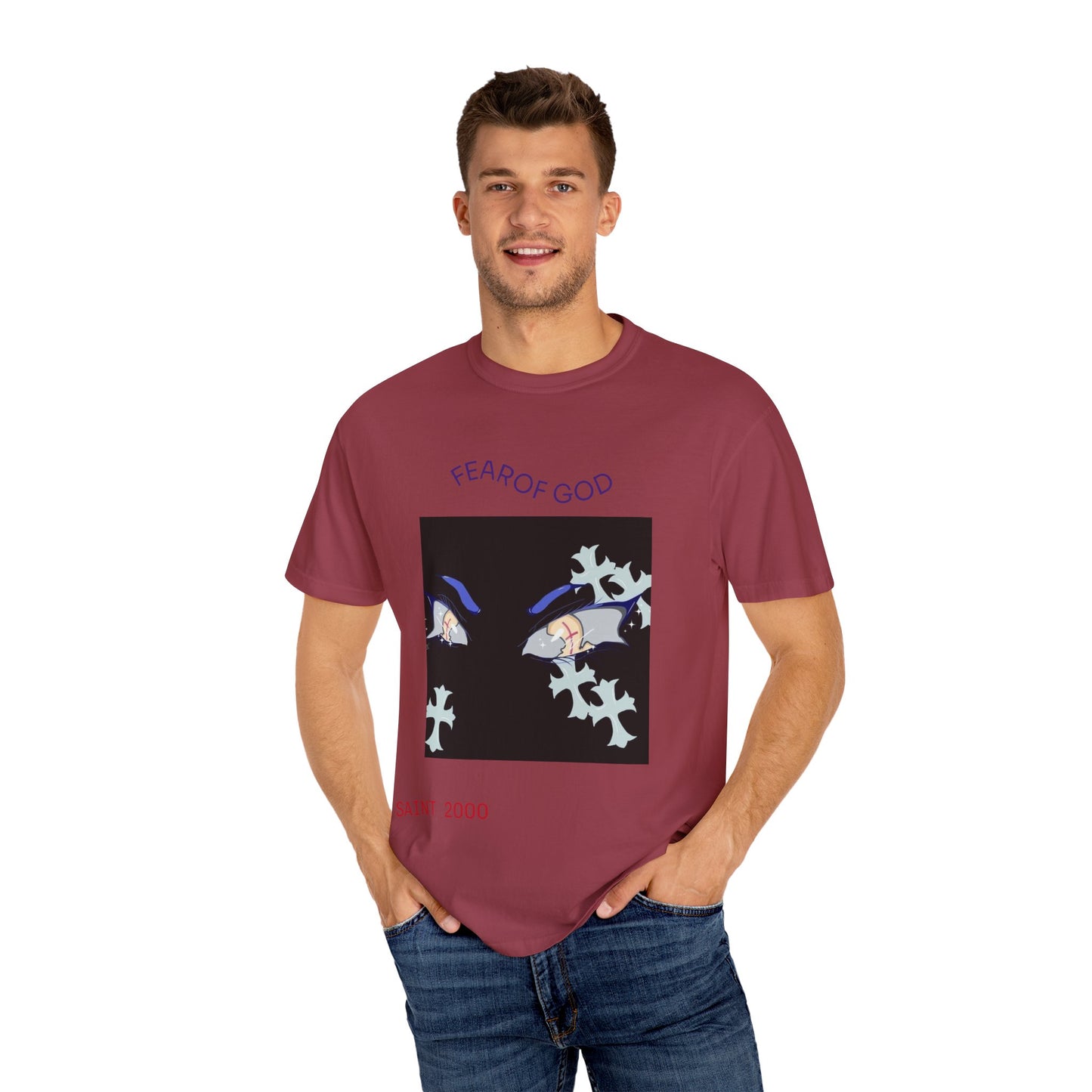 Fear of God Cat Eyes T-Shirt Oversized Tees
