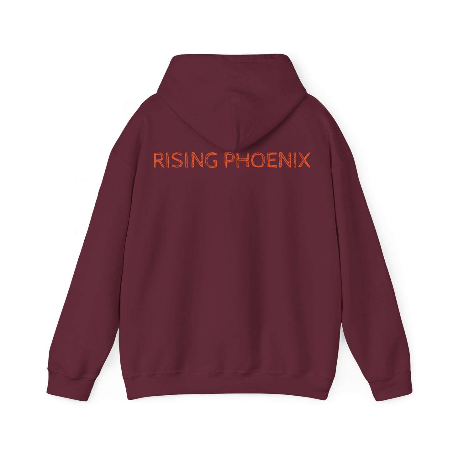Rising angle Heavy Blend™ Hooded Sweatshirt