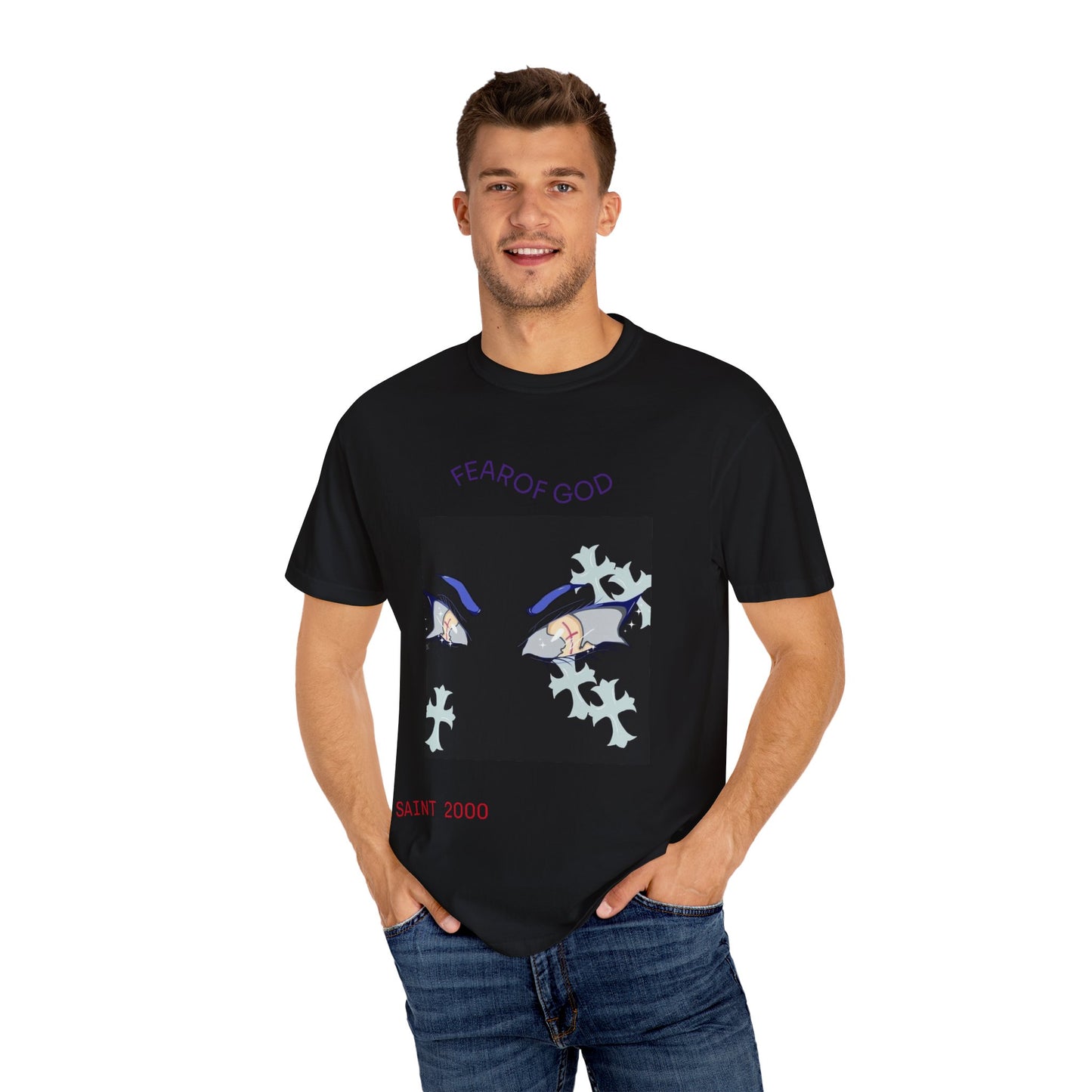 Fear of God Cat Eyes T-Shirt Oversized Tees