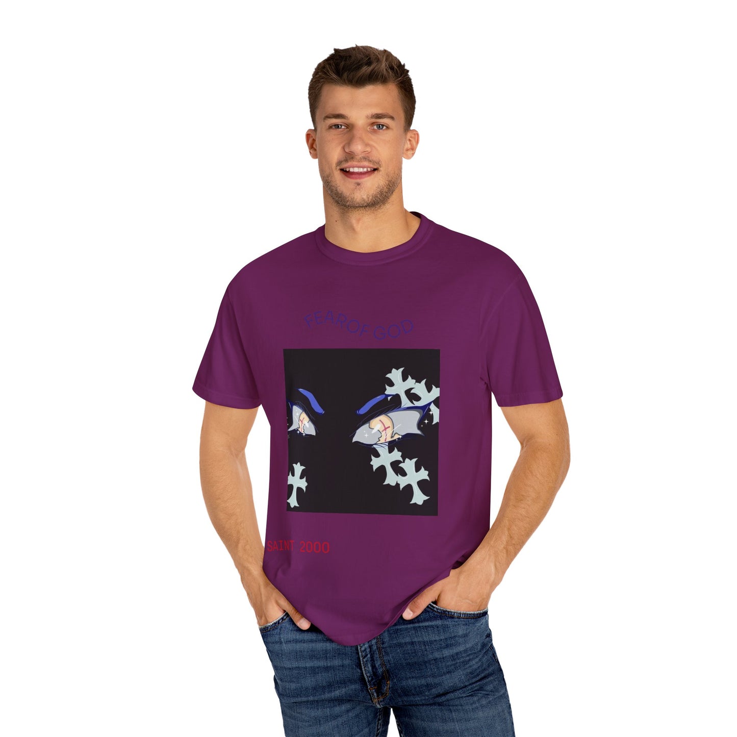 Fear of God Cat Eyes T-Shirt Oversized Tees