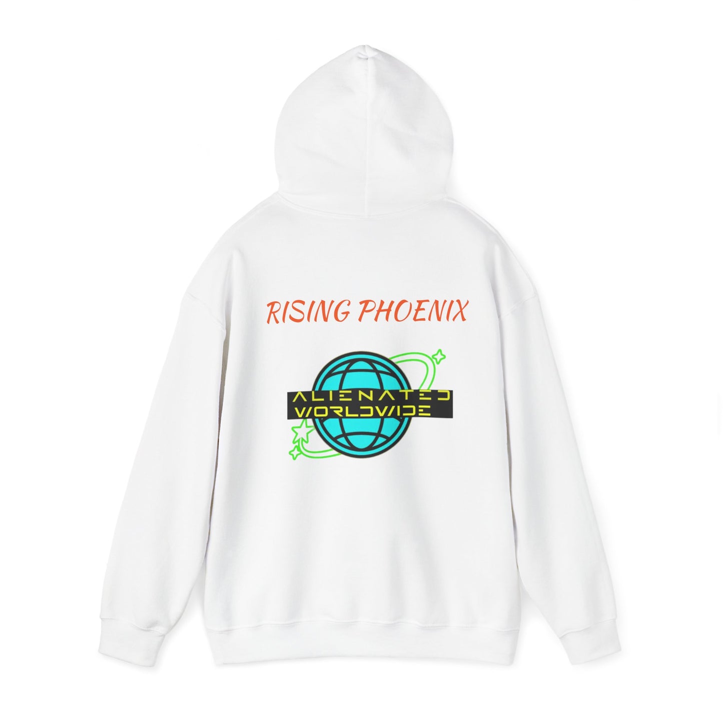 Rising angle Heavy Blend™ Hooded Sweatshirt