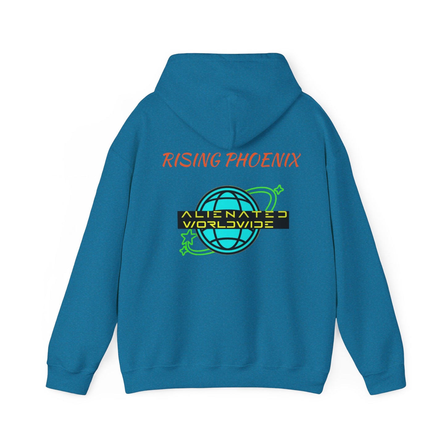 Rising angle Heavy Blend™ Hooded Sweatshirt