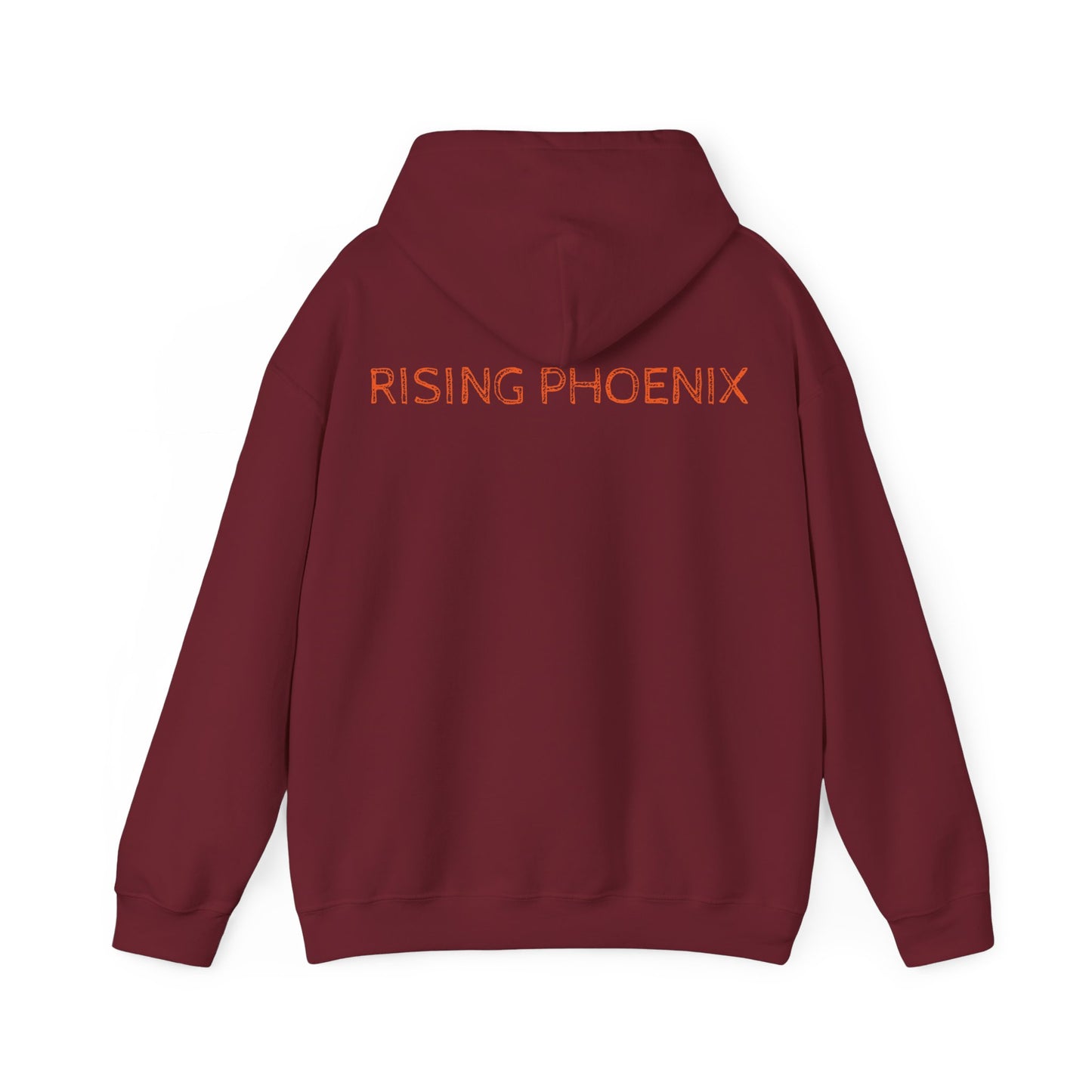 Rising angle Heavy Blend™ Hooded Sweatshirt