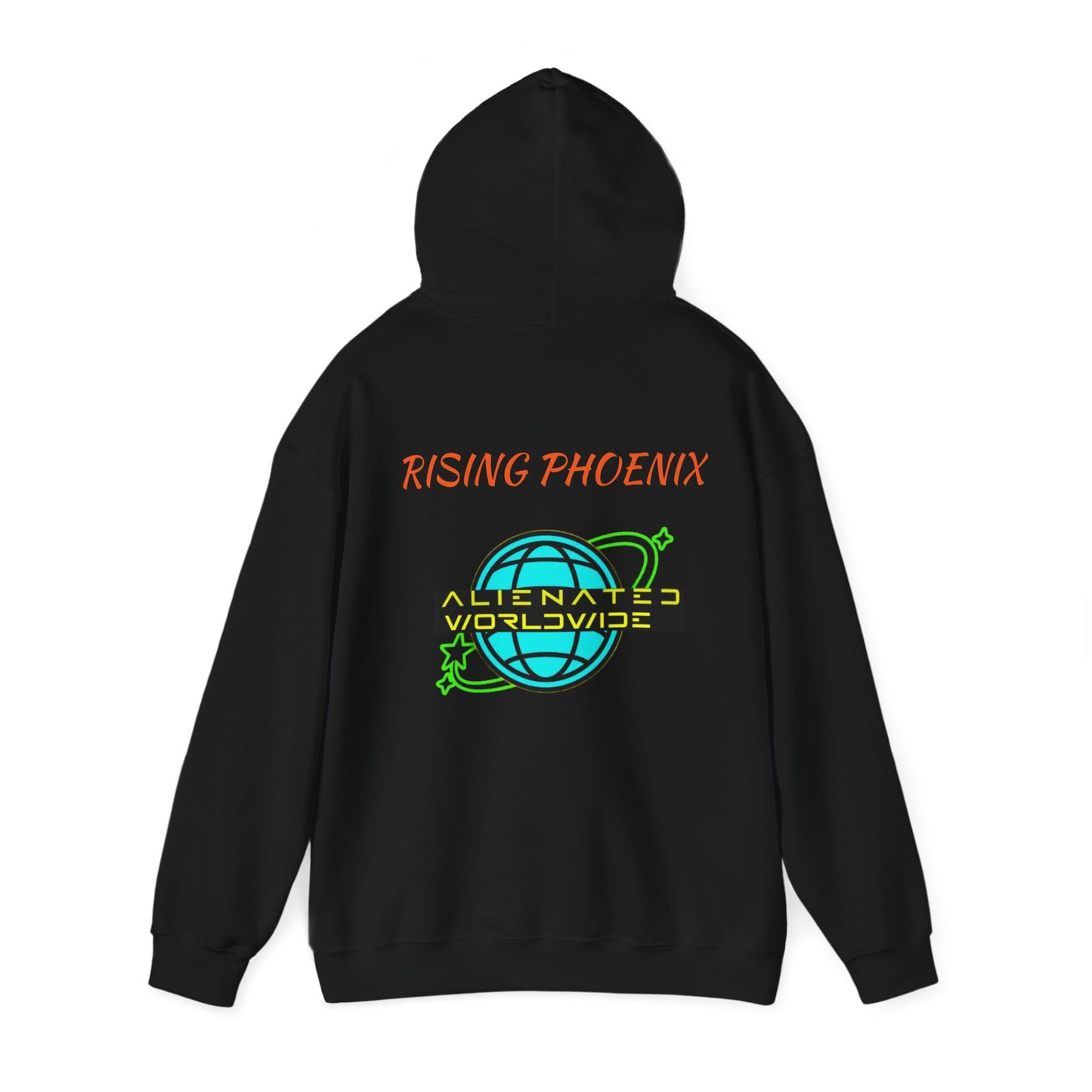 Rising angle Heavy Blend™ Hooded Sweatshirt