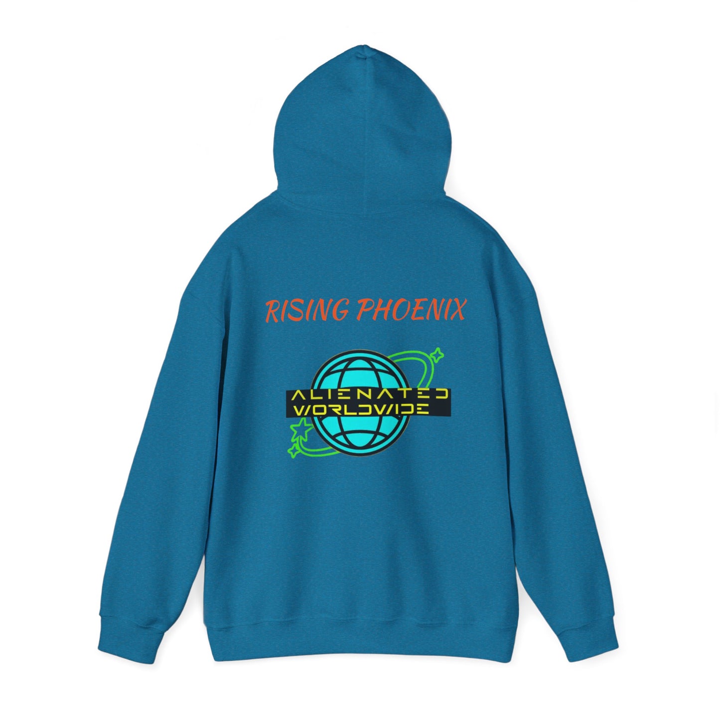 Rising angle Heavy Blend™ Hooded Sweatshirt