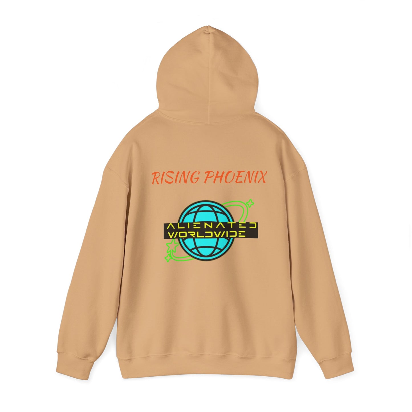 Rising angle Heavy Blend™ Hooded Sweatshirt
