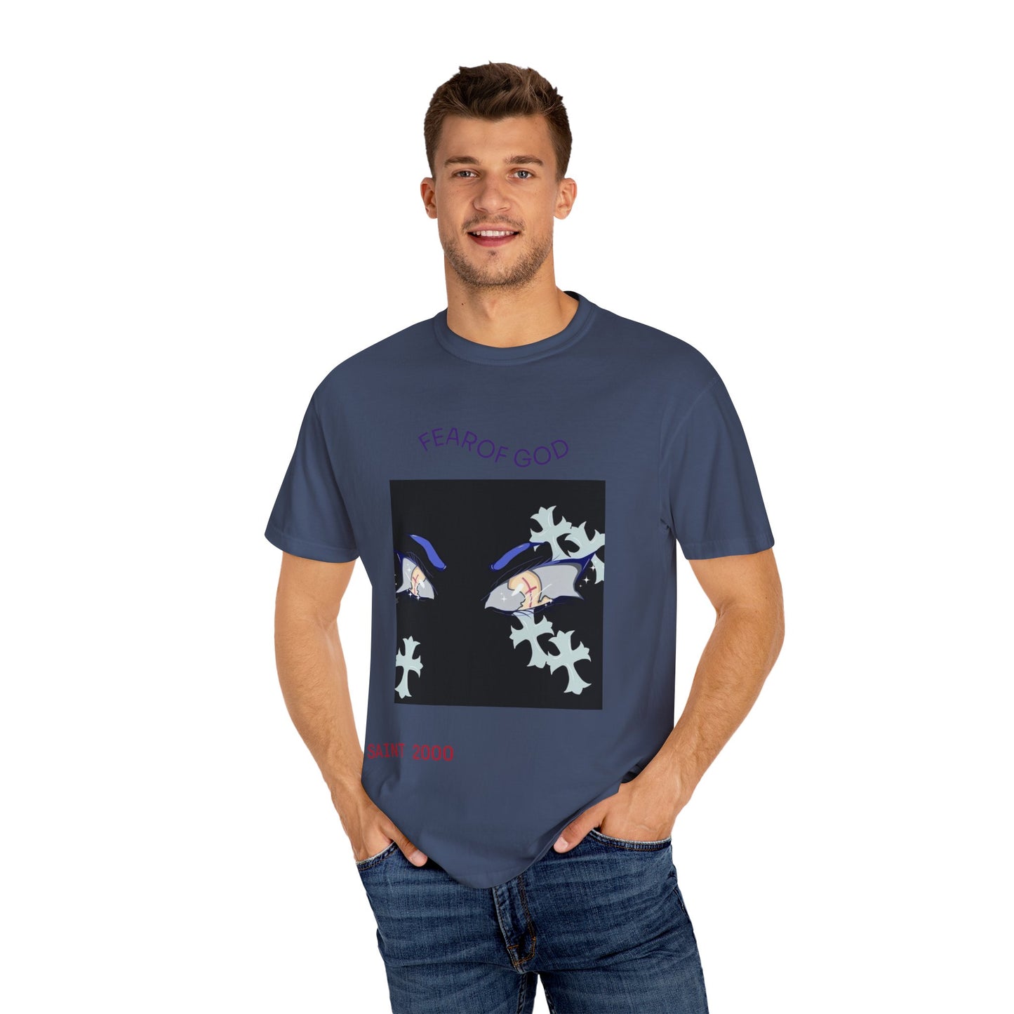 Fear of God Cat Eyes T-Shirt Oversized Tees