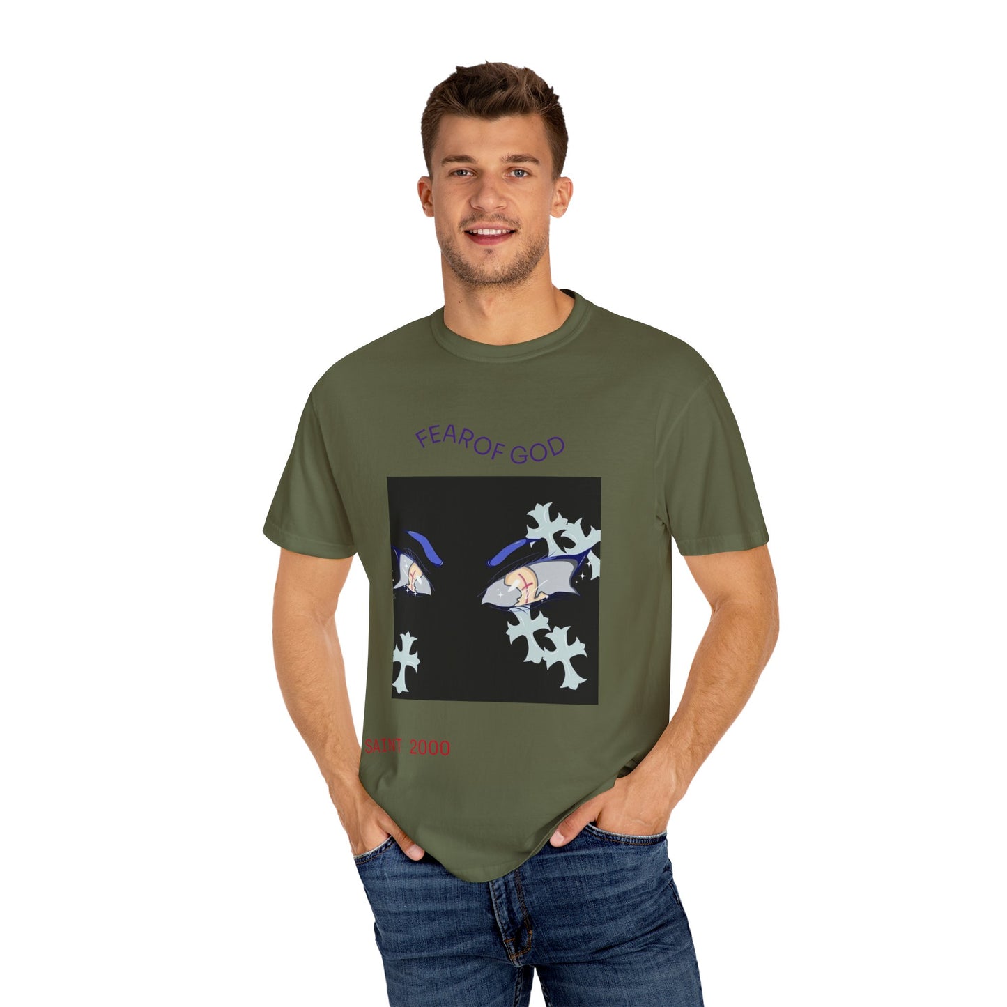 Fear of God Cat Eyes T-Shirt Oversized Tees