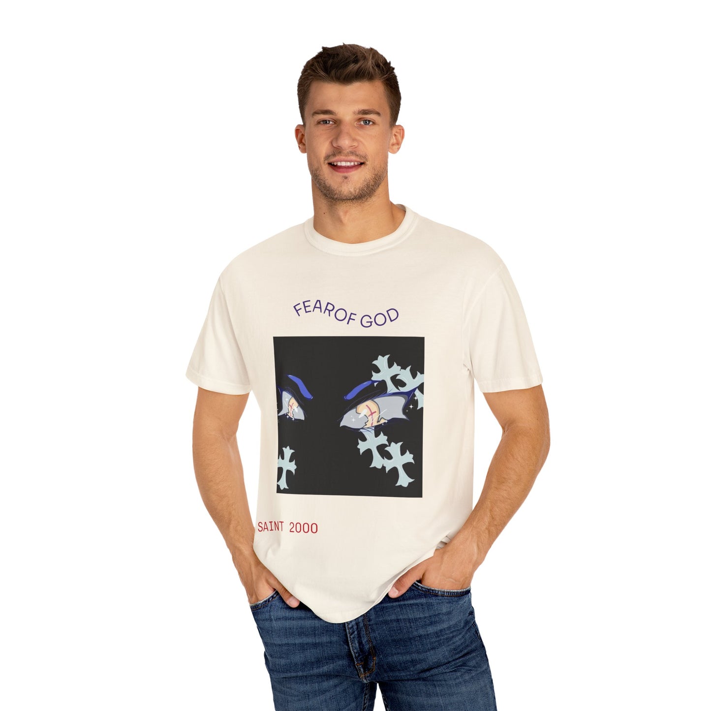 Fear of God Cat Eyes T-Shirt Oversized Tees