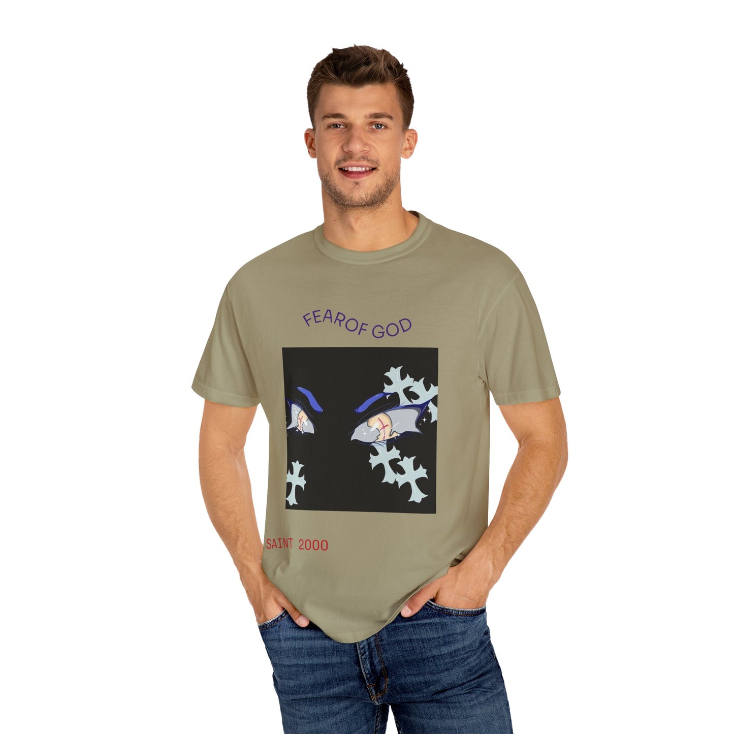 Fear of God Cat Eyes T-Shirt Oversized Tees