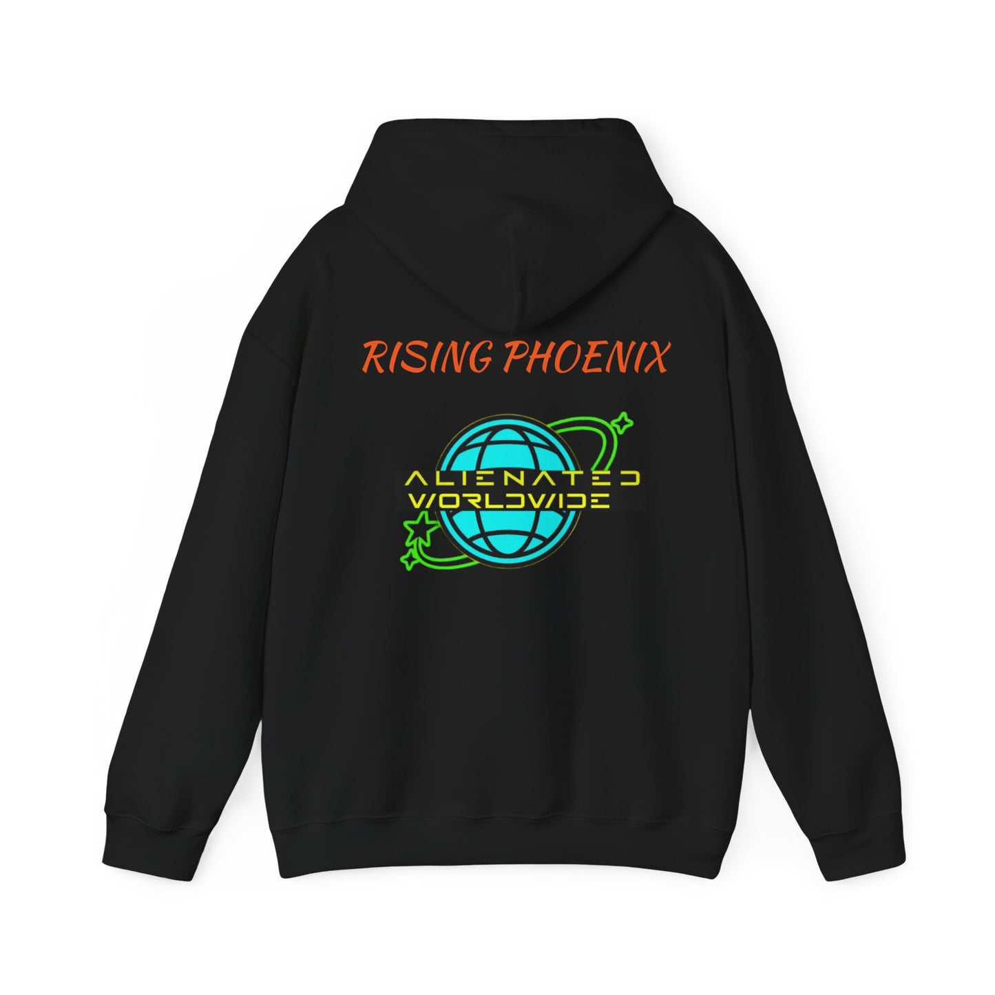 Rising angle Heavy Blend™ Hooded Sweatshirt