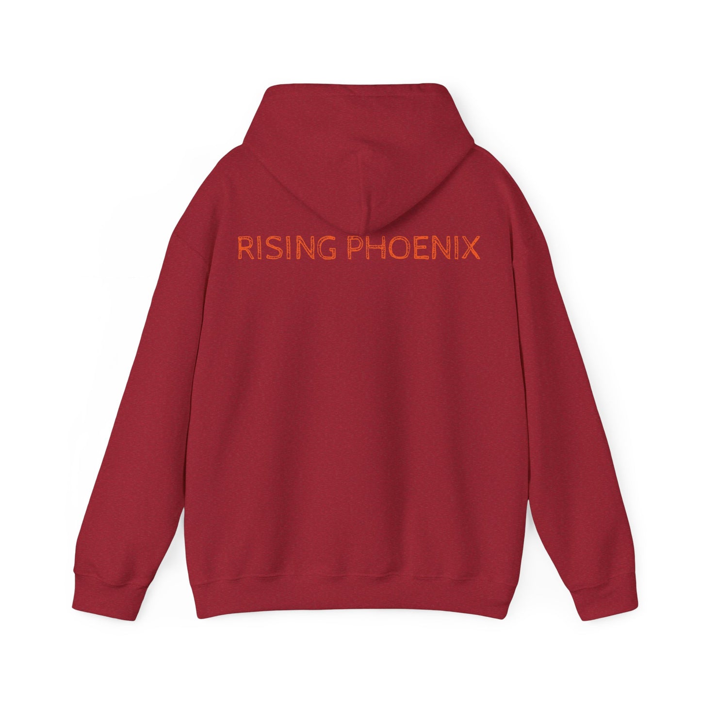 Rising angle Heavy Blend™ Hooded Sweatshirt