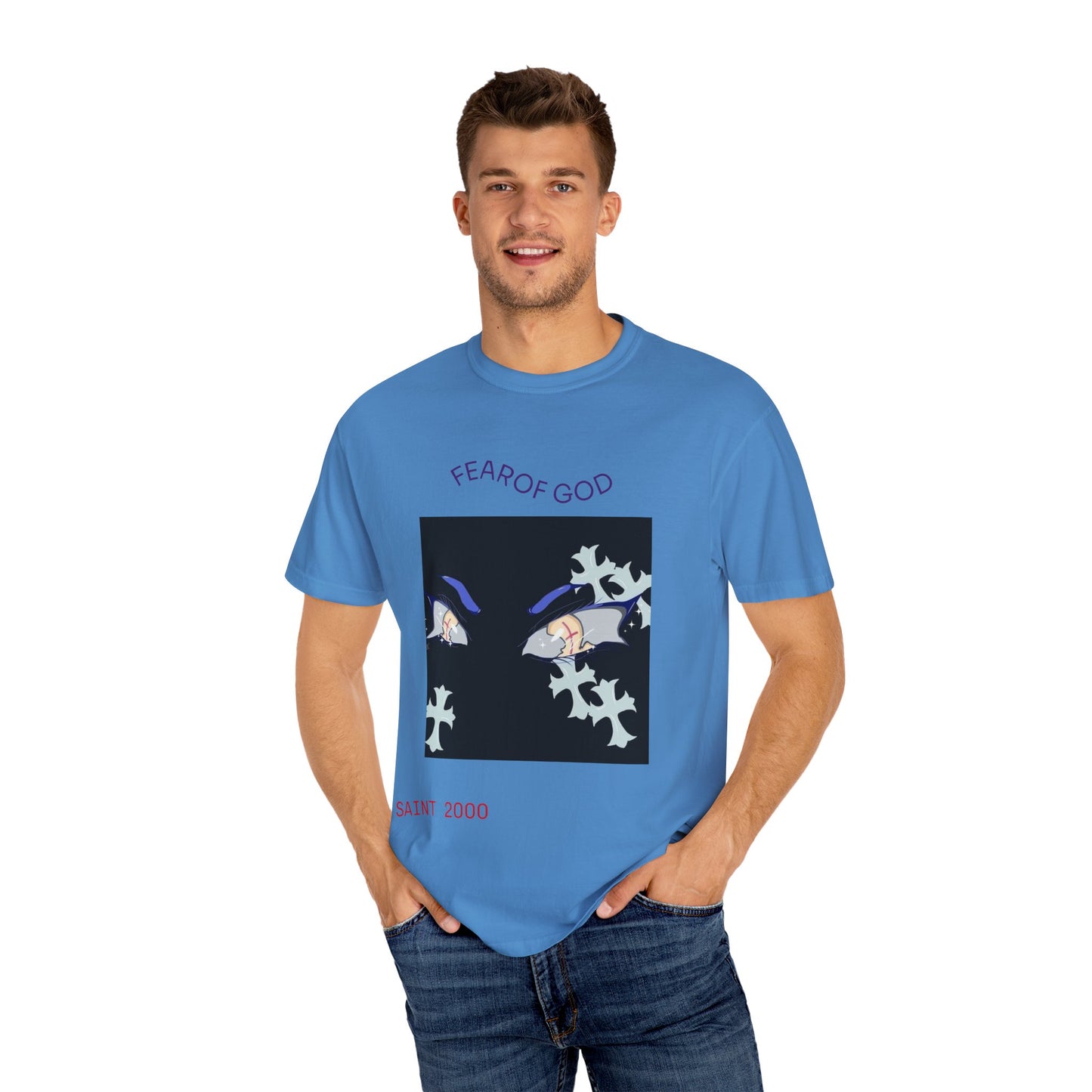 Fear of God Cat Eyes T-Shirt Oversized Tees