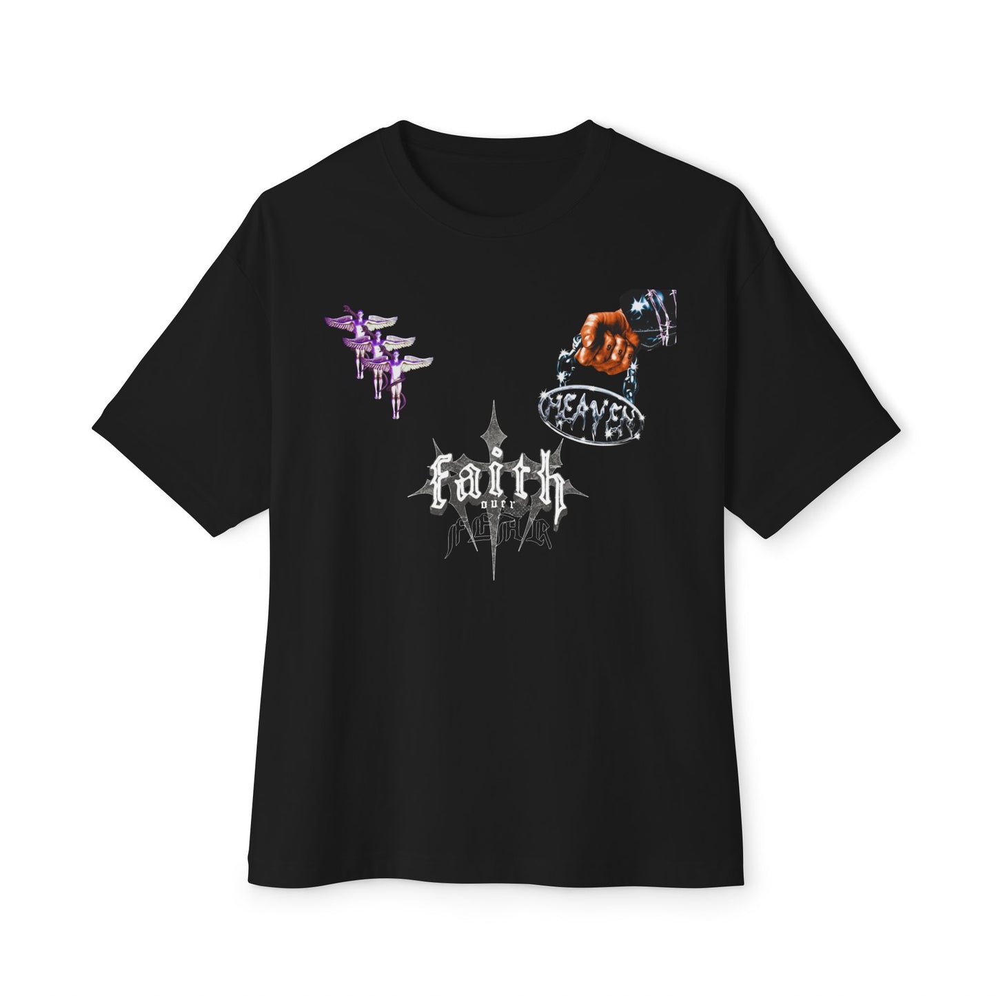 Faith Over Fear Oversized Tees