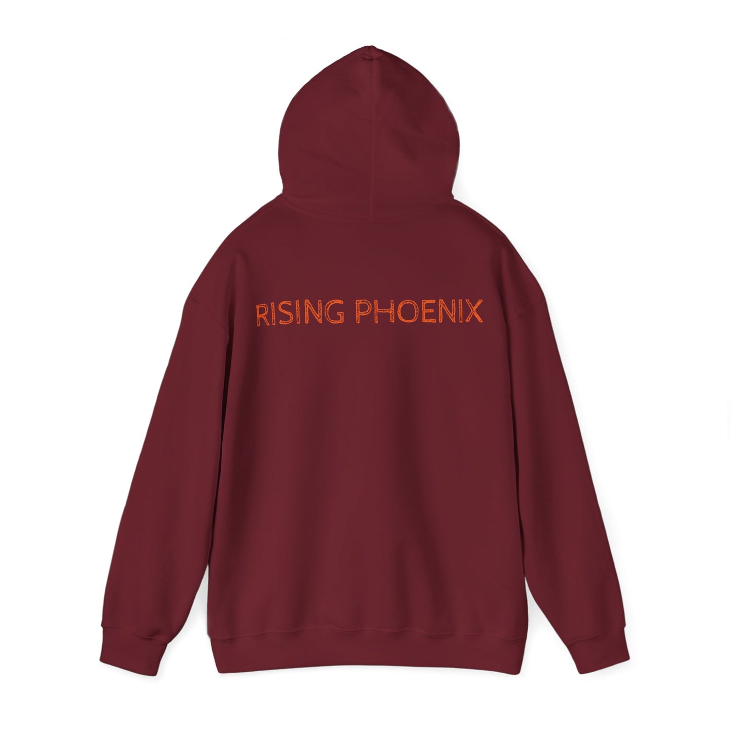 Rising angle Heavy Blend™ Hooded Sweatshirt