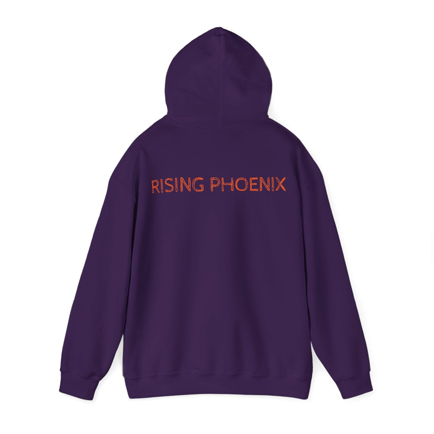 Rising angle Heavy Blend™ Hooded Sweatshirt