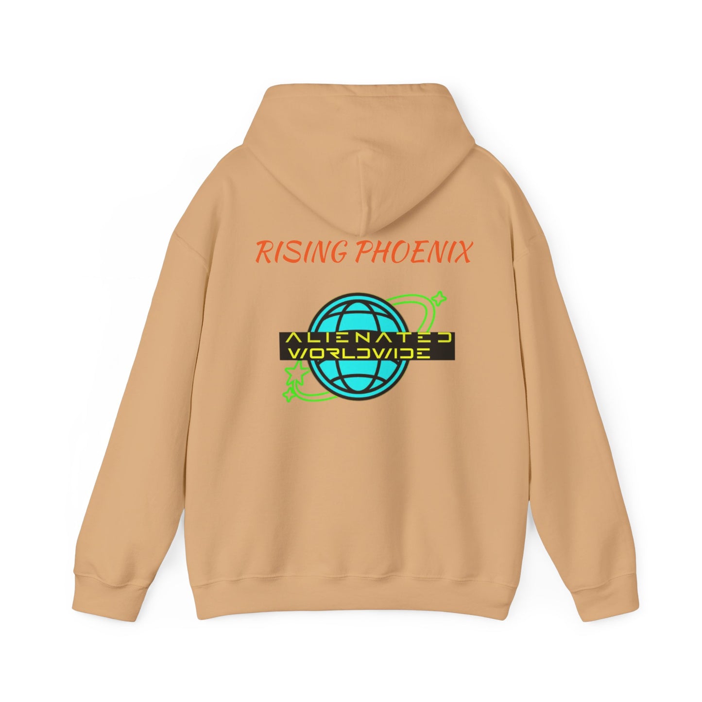 Rising angle Heavy Blend™ Hooded Sweatshirt