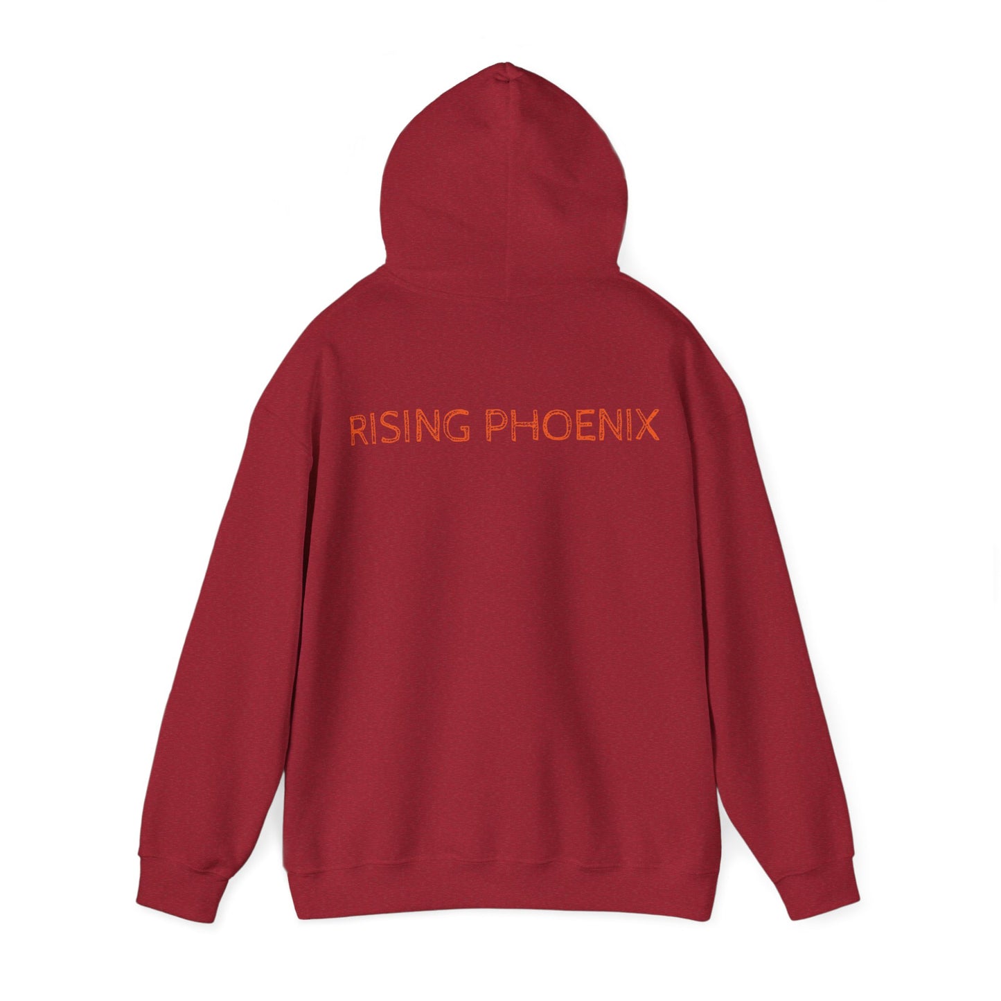 Rising angle Heavy Blend™ Hooded Sweatshirt