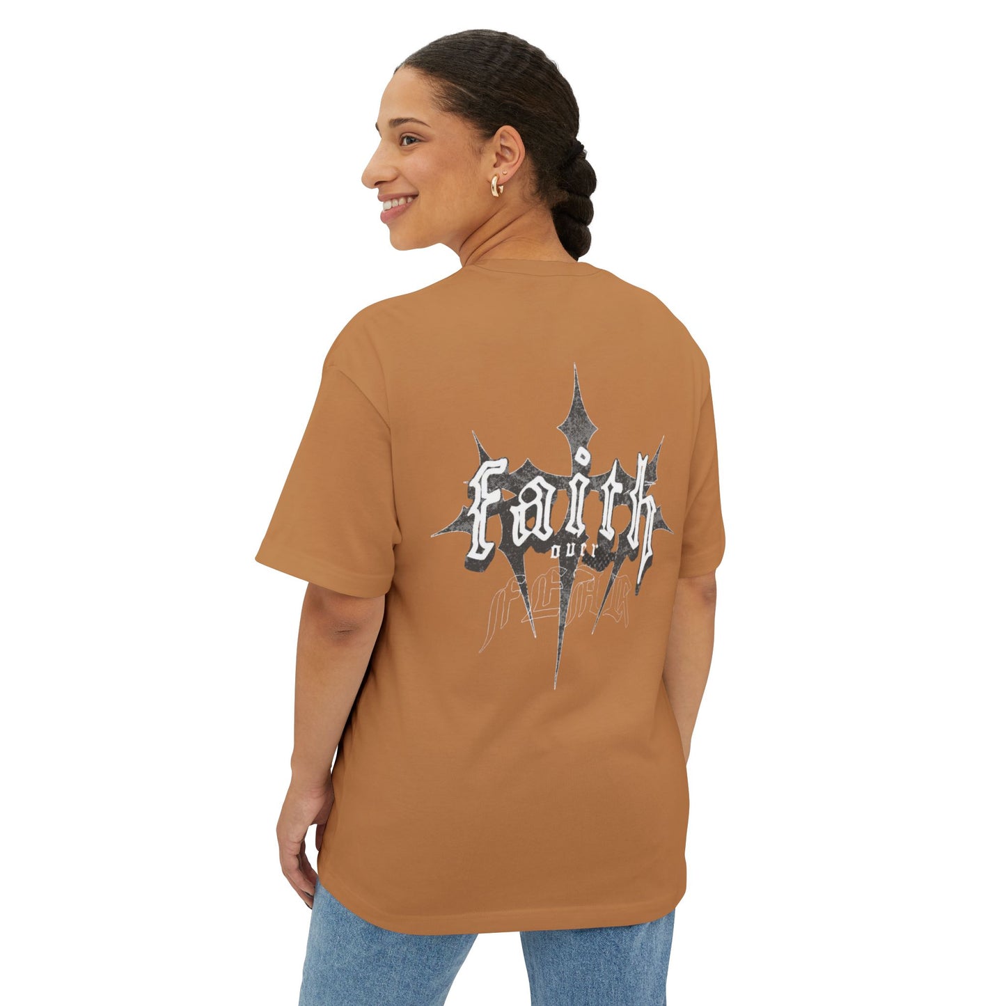 Faith Over Fear Oversized Tees