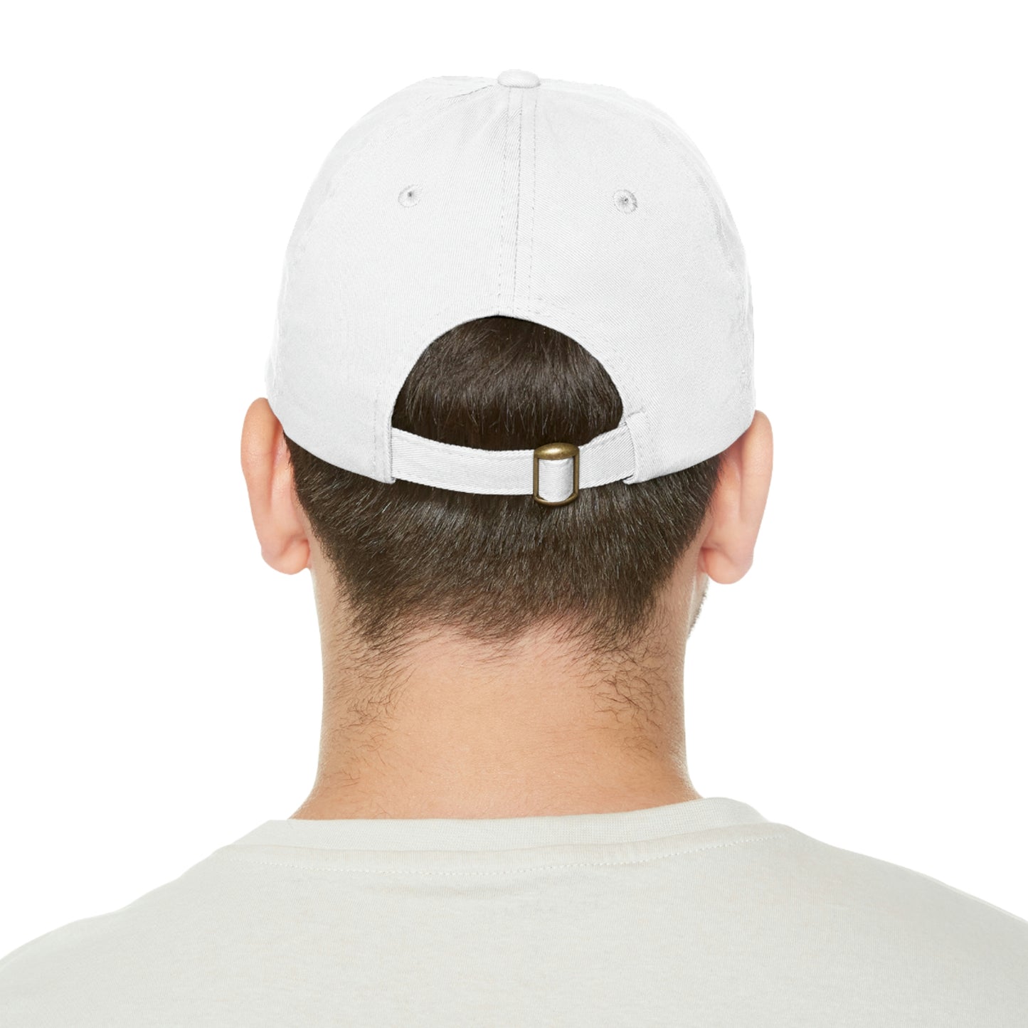 Evil Eye Hat with Leather Patch