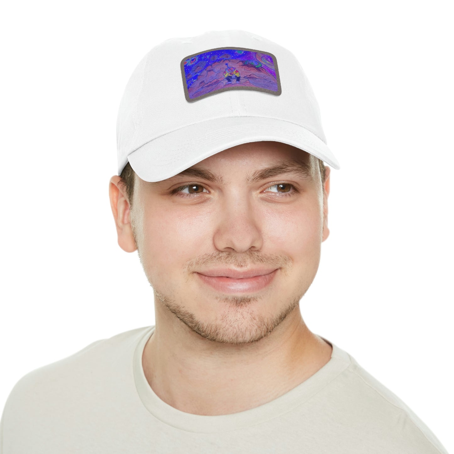Alienated Hat with Leather Patch