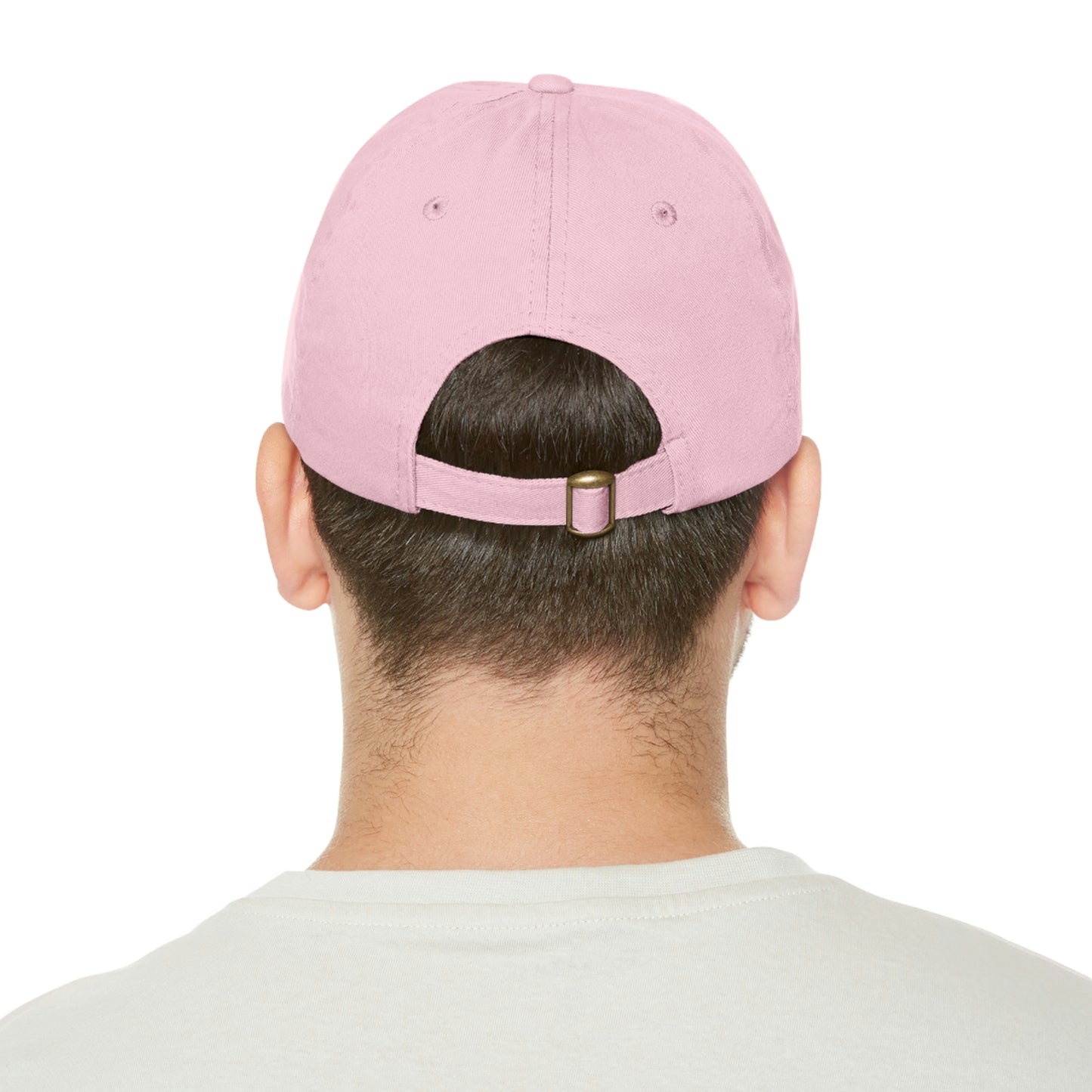 Evil Eye Hat with Leather Patch