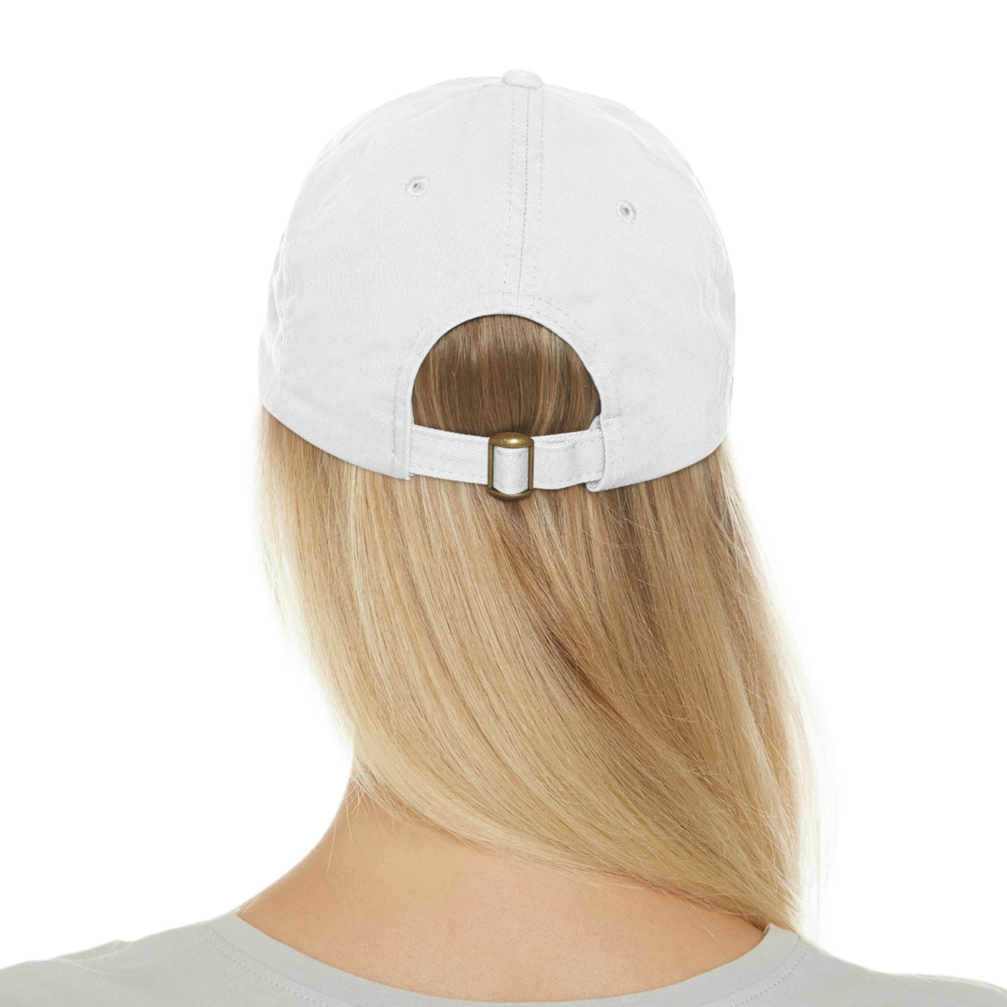 Evil Eye Hat with Leather Patch